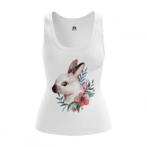 Merchandise Womens Tank White Rabbit Hares