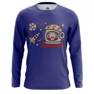 Men’s Long Sleeve Yuri Gagarin Space Merch Idolstore - Merchandise and Collectibles Merchandise, Toys and Collectibles 2