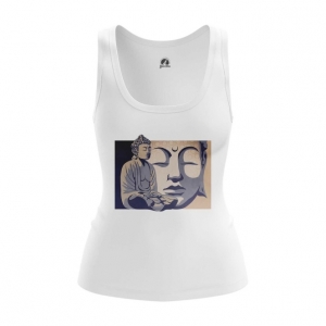 Women’s Tank  Buddha Merch print art Vest Idolstore - Merchandise and Collectibles Merchandise, Toys and Collectibles 2