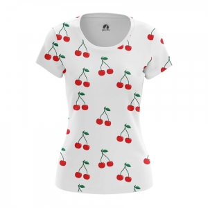 Women’s Long Sleeve Cherry Print Cherries pattern Idolstore - Merchandise and Collectibles Merchandise, Toys and Collectibles