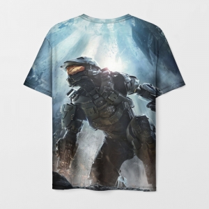 T-shirt Halo print character game Idolstore - Merchandise and Collectibles Merchandise, Toys and Collectibles