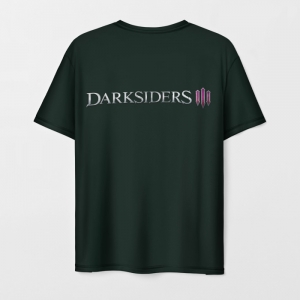 T-shirt Darksiders III Dark green print Idolstore - Merchandise and Collectibles Merchandise, Toys and Collectibles