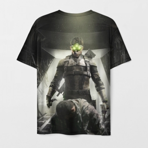 T-shirt Splinter cell black print Idolstore - Merchandise and Collectibles Merchandise, Toys and Collectibles