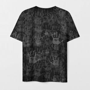 T-shirt Death Stranding hands gray print Idolstore - Merchandise and Collectibles Merchandise, Toys and Collectibles