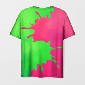 T-shirt Splatoon 2 pink green fan print Idolstore - Merchandise and Collectibles Merchandise, Toys and Collectibles