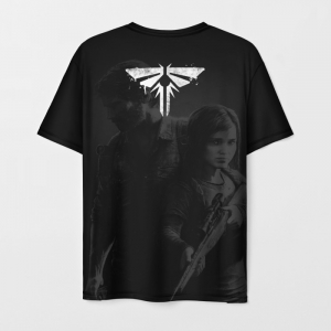 T-shirt The last of us Fan art black character Idolstore - Merchandise and Collectibles Merchandise, Toys and Collectibles