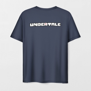 T-shirt sans Undertale gray picture design Idolstore - Merchandise and Collectibles Merchandise, Toys and Collectibles