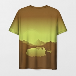 T-shirt Firewatch landscape print design Idolstore - Merchandise and Collectibles Merchandise, Toys and Collectibles