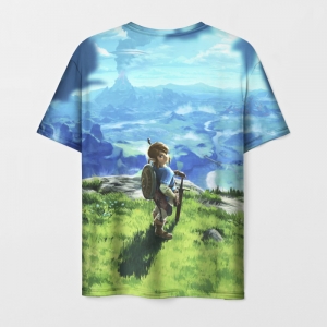 T-shirt The Legend of Zelda scene landscape Idolstore - Merchandise and Collectibles Merchandise, Toys and Collectibles