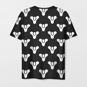 T-shirt Destiny black pattern design Idolstore - Merchandise and Collectibles Merchandise, Toys and Collectibles