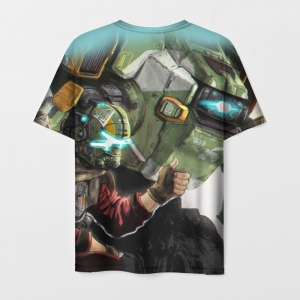 T-shirt Titanfall scene print merch Idolstore - Merchandise and Collectibles Merchandise, Toys and Collectibles