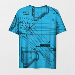 T-shirt Grand Theft Auto blue print Idolstore - Merchandise and Collectibles Merchandise, Toys and Collectibles