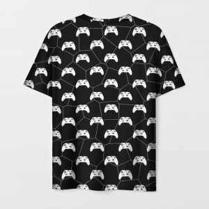 T-shirt Multi Gemepad Black pattern Idolstore - Merchandise and Collectibles Merchandise, Toys and Collectibles