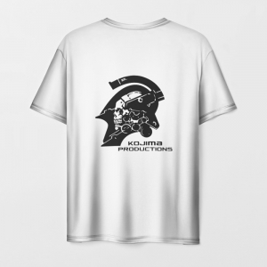 T-shirt white title Death Stranding print Idolstore - Merchandise and Collectibles Merchandise, Toys and Collectibles