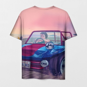 T-shirt GTA car girl print merch Idolstore - Merchandise and Collectibles Merchandise, Toys and Collectibles