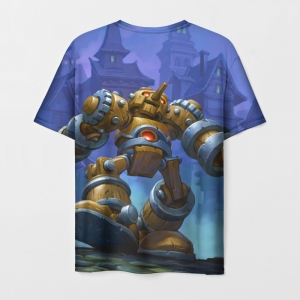 T-shirt Clockwork Automaton Hearthstone print Idolstore - Merchandise and Collectibles Merchandise, Toys and Collectibles