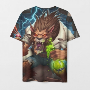 T-shirt Mad doctor Hearthstone print hero Idolstore - Merchandise and Collectibles Merchandise, Toys and Collectibles