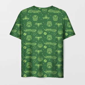 T-shirt green pattern MASTER CHIEF Halo Idolstore - Merchandise and Collectibles Merchandise, Toys and Collectibles