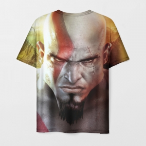 T-shirt Kratos God of war hero face print Idolstore - Merchandise and Collectibles Merchandise, Toys and Collectibles