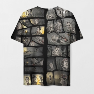 T-shirt Don’t starve comics print black Idolstore - Merchandise and Collectibles Merchandise, Toys and Collectibles