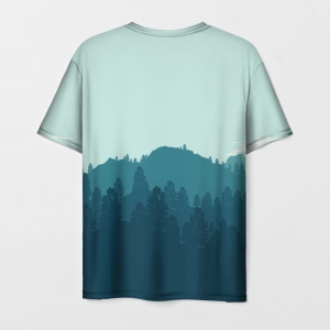 Men’s t-shirt Firewatch Game Nature art Idolstore - Merchandise and Collectibles Merchandise, Toys and Collectibles