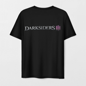 Men’s t-shirt Darksiders III Logo Black Idolstore - Merchandise and Collectibles Merchandise, Toys and Collectibles