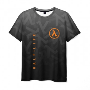 Collectibles T-Shirt Half Life Title Black