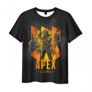 T-shirt Apex legends black merch Idolstore - Merchandise and Collectibles Merchandise, Toys and Collectibles 2