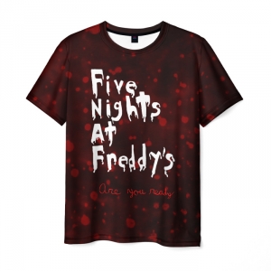 Merch T-Shirt Five Nights At Freddy’s Blood