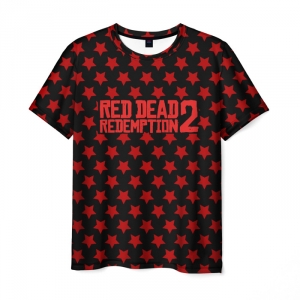 Merchandise T-Shirt Red Dead Redemption 2 Pattern