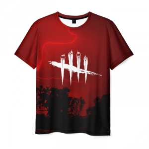 T-shirt dead by daylight sign red Idolstore - Merchandise and Collectibles Merchandise, Toys and Collectibles 2