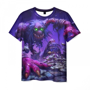 Merchandise T-Shirt Hearthstone Purple Muzzle Print