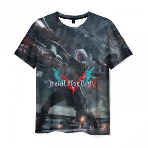 Merchandise T-Shirt Dmc 5 Devil May Cry War Print Art
