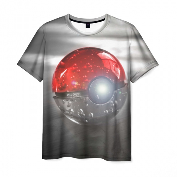 T Shirt Red And White Pokemon Go Gray Idolstore Merchandise And Collectibles