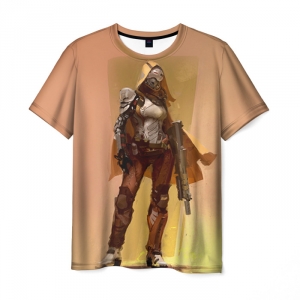 Merch T-Shirt Destiny 15 Warrior Girl Print