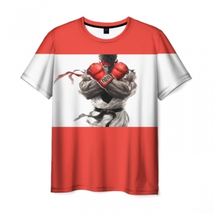 Merch T-Shirt Street Fighter Print Merch