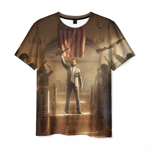 Merchandise T-Shirt Gun Far Cry Scene Print
