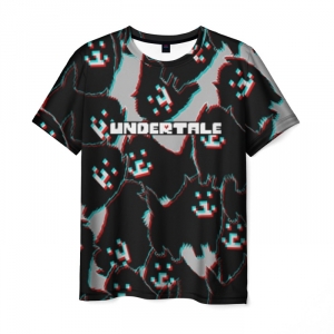 Merchandise T-Shirt Undertale Annoying Dog Glitch Pattern