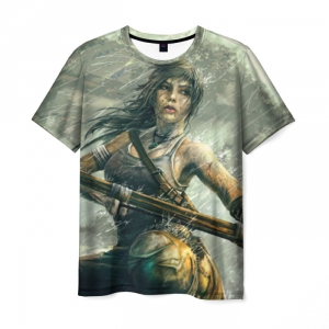 Collectibles T-Shirt Tomb Raider Print Clothing