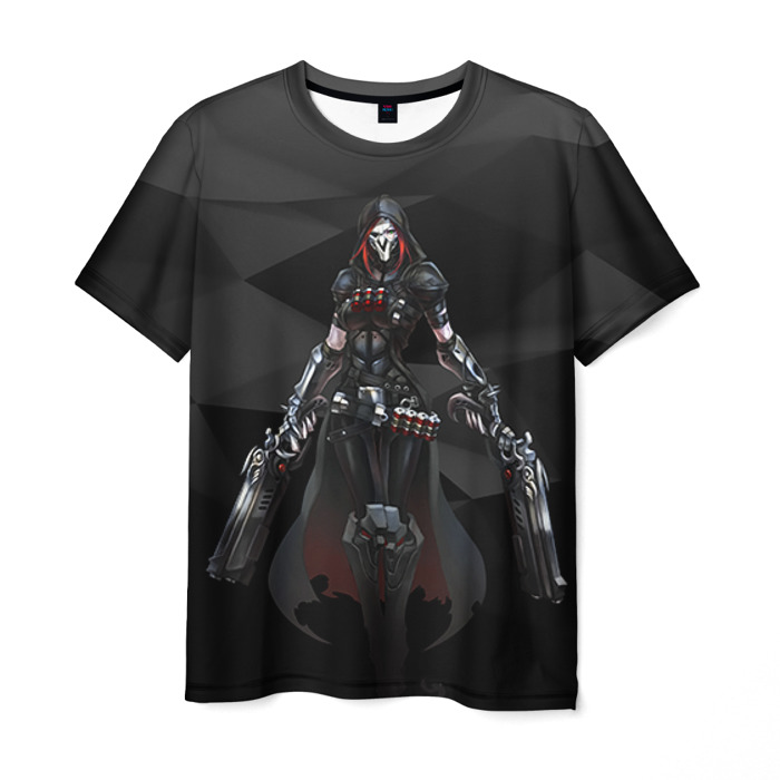 T-shirt Overwatch Print Black Merch - Idolstore - Merchandise And ...