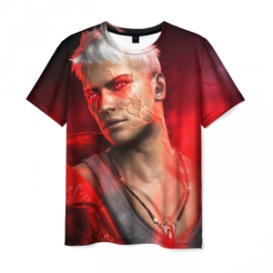 Merchandise T-Shirt Print Portrait Devil May Cry