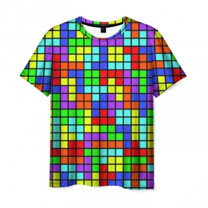 T-shirt Tetris dandy pattern design Idolstore - Merchandise and Collectibles Merchandise, Toys and Collectibles 2