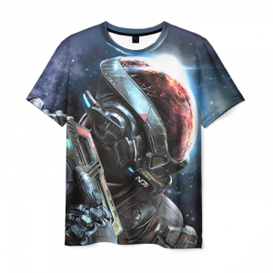 Merch T-Shirt Andromeda Mass Effect Print