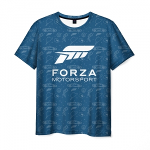 Collectibles T-Shirt Forza Motorsport Blue Sign