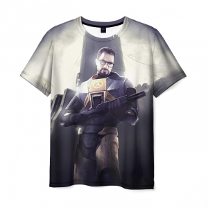 Collectibles T-Shirt Half-Life Scene Print Hero