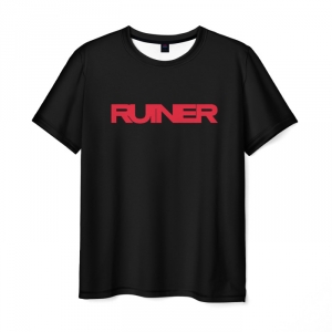 Merch T-Shirt Ruiner Black Print Title