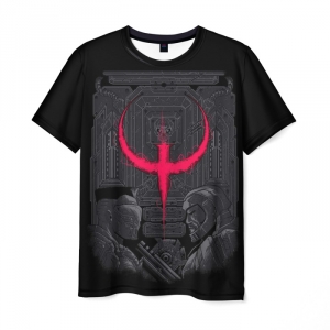 Merch T-Shirt Quake Champions Print Black