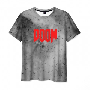 Collectibles T-Shirt Doom Gray Space Print