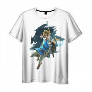 Merch T-Shirt The Legend Of Zelda White Hero