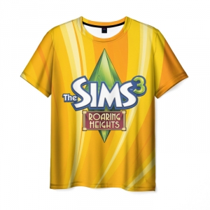 T-shirt The Sims yellow print emblem Idolstore - Merchandise and Collectibles Merchandise, Toys and Collectibles 2
